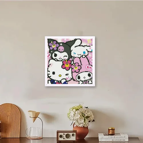 Miniatura 4 de PSCH Kits de arte de diamantes para adultos, kits de pintura de diamantes de dibujos animados para adultos, arte de diamantes de taladro completo