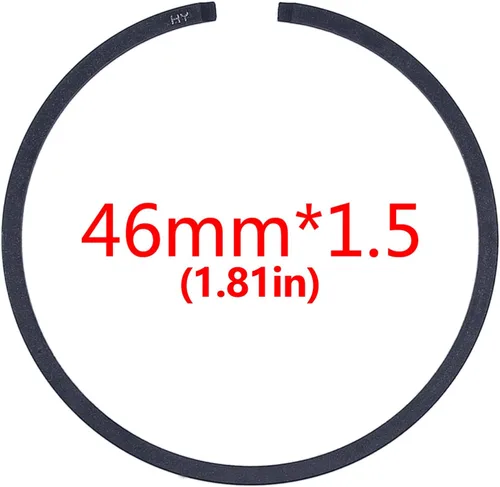 Miniatura 7 de Anillos de pistón de 1.811 in para Stihl 028 029 034 MS191 MS290 BR400 SR400 Parte 11180343001, 10 x Anillo de pistón