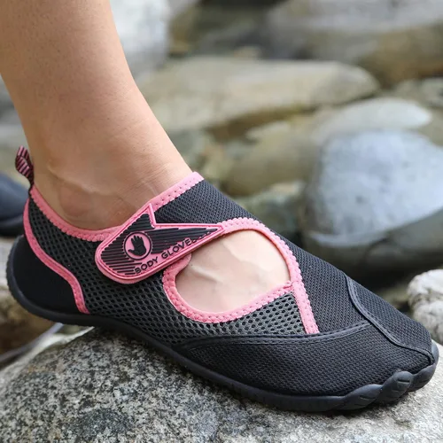 Miniatura 7 de Body Glove Zapatos de agua para mujer (lago, aeróbicos, natación, deportes acuáticos, playa, zapatos de agua para mujer), color negro y azul Oasis