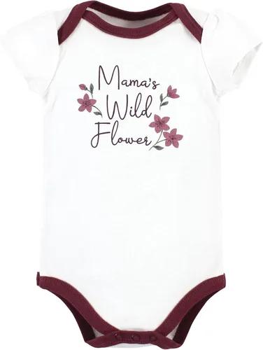 Miniatura 265 de Hudson Baby baby-girls Cotton Bodysuits 3-pack