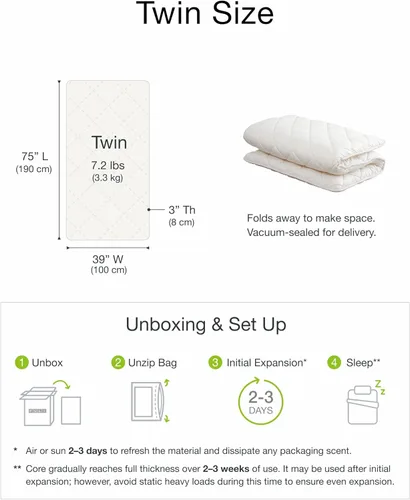 Miniatura 6 de FULI Cama futón japonesa de alta calidad, cama plegable, base de espuma ondulada, almohadilla portátil para dormir Shikibuton, fabricada en Japón