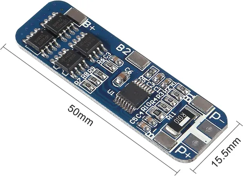 Miniatura 2 de 4 unids 3S 12V 10A BMS Tablero de protección de batería de litio Liion Cargador módulo de protección