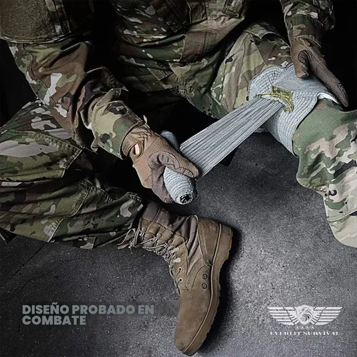 Miniatura 8 de EVERLIT Kit avanzado de trauma, torniquete CAT GEN-7, compatible con TCCC, bolsa táctica IFAK de combate militar con férula de 36 pulgadas de nylon