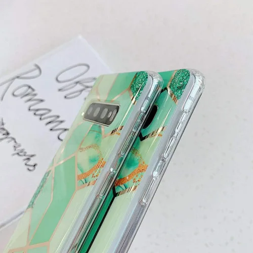 Miniatura 3 de Qokey Funda compatible con Samsung Galaxy A12, bonita funda brillante para mujeres y niñas con anillo giratorio de 360 grados, soporte de TPU suave