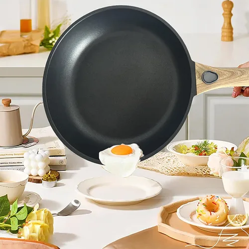 Miniatura 9 de Sartén antiadherente de 9.5 pulgadas con asa desmontable, sartén con asa desmontable antiadherente, sartén para tortilla apta para horno