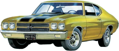 Miniatura 7 de AMT 1970 Chevy Chevelle SS 2T Kit de Modelo a Escala 1:25