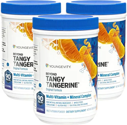 Miniatura 11 de Youngevity Beyond Tangy Tangerine - Fórmula original Complejo multivitamínico y mineral Hecho con alimentos naturales y enteros 5,745 ORAC