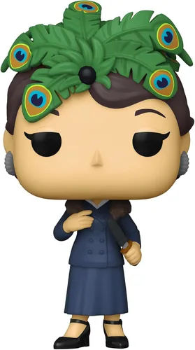 Miniatura 2 de Funko Pop! Retro Toys Clue #52 Mrs. Peacock con el cuchillo exclusivo