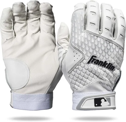 Miniatura 12 de Franklin Sports MLB 2nd Skinz Guantes de Bateo - Adultos y Jóvenes Béisbol y Sóftbol - Guantes de Béisbol, Teeball y Sóftbol para Hombres y Niños