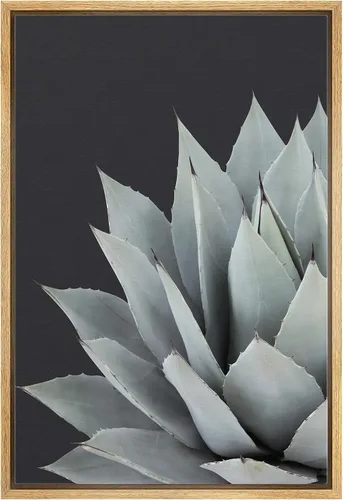 Miniatura 41 de SIGNWIN Lienzo enmarcado para pared, diseño de planta de bosque de montaña verde pastel, naturaleza, ilustraciones de área silvestre, arte moderno