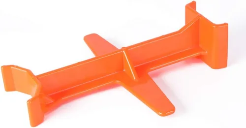 Miniatura 6 de MOTO4U Protección 9.8 in del transporte del apoyo de la horquilla de la bici de la suciedad en naranja