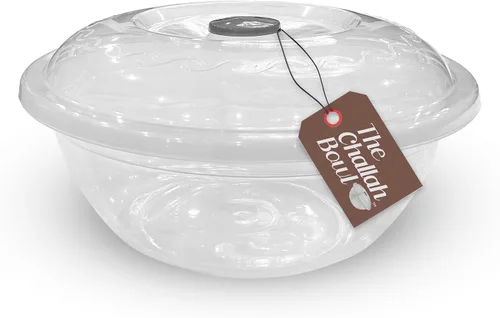 Genérico El Bol de Challah (Tamaño pequeño 5 litros - 31 cm de diámetro) Probador de masa - Elevador de masa - Puede contener 1-2 libras de harina