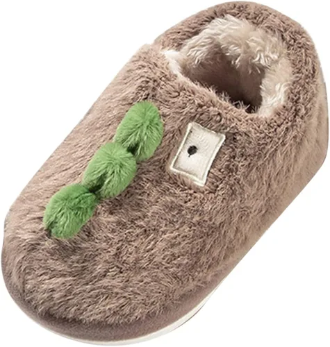 Little Girl Slippers 1 Fashion Cute Autumn and Winter Boys and Girls Slippers Flat Bottom Wide Girls Sandals