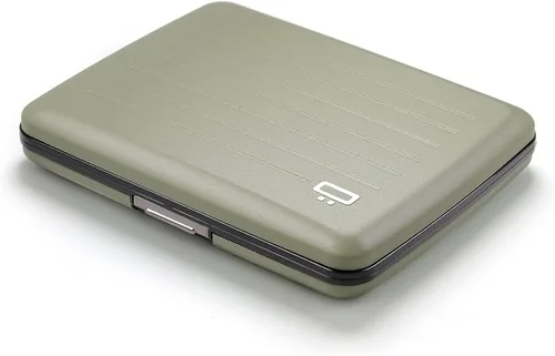 Miniatura 28 de Cartera de aluminio ÖGON -DESIGNS-, de gran capacidad con cerradura metálica, protección RFID contra fraudes y desmagnetización, modelo Smart Case