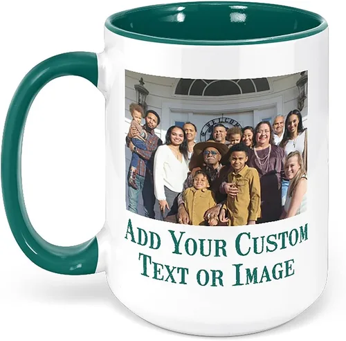 Miniatura 13 de Taza de café personalizada con foto, taza de cerámica personalizada de 11oz, taza de té con foto personalizada, idea única de regalo, Taza Café