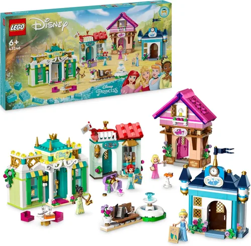 Miniatura 13 de LEGO Disney Princess Ultimate Adventure Castle 43205 Juego de Construcción con 5 Mini Muñecas de Princesas Incluyendo a Ariel, Rapunzel