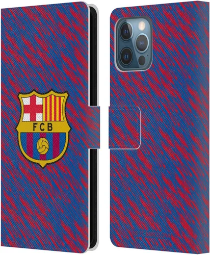Miniatura 72 de Head Case Designs Funda de piel con licencia oficial del FC Barcelona Barca Crest Patterns, tipo cartera, compatible con Apple iPhone 11