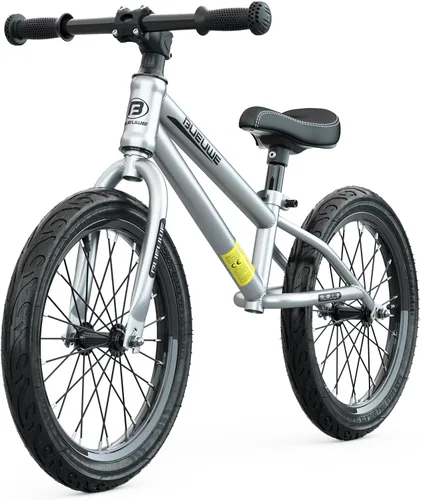 Miniatura 7 de 16 Inch Balance Bike for Big Kids Boys and Girls, No Pedal Sports Training Bicycle, Adjustable Seat Pneumatic Tires Quick Assembly