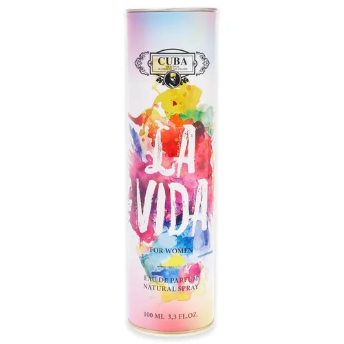 Miniatura 3 de Cuba La Vida Eau De Parfum Spray Fragancia para mujer, 3/3 onzas (I0080103)