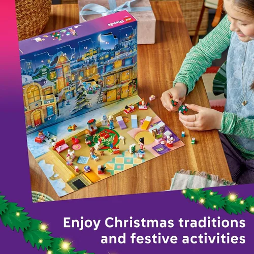 Miniatura 6 de Calendario de Adviento LEGO Friends 2025 - Juguete de Construcción - Set de Cuenta Regresiva para Vacaciones para Niñas y Niños, Edades 6+ - 24