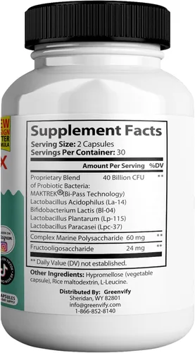 Miniatura 2 de Max for Gums and Teeth Health – 40 mil millones de UFC Probióticos orales avanzados, soporte para el aliento fresco, 60 cápsulas (paquete de 2)