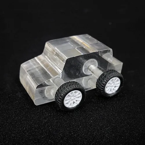 Miniatura 2 de blue-ther Coche Buggy Crystal Magic Trick Car Find The Chosen Card Prediction Magia Props Close Up Stage Gimmicks Comedia Accesorios