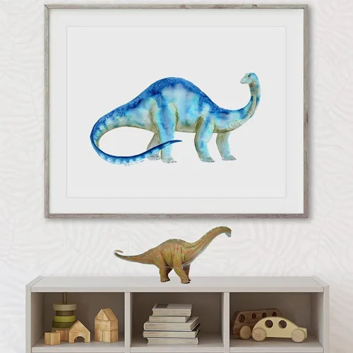 Miniatura 6 de Apatosaurio (Brontosaurio) Juguetes de dinosaurio Figura de dinosaurio modelo juguete para niños y niñas de 3 a 12 años de edad, tamaño grande