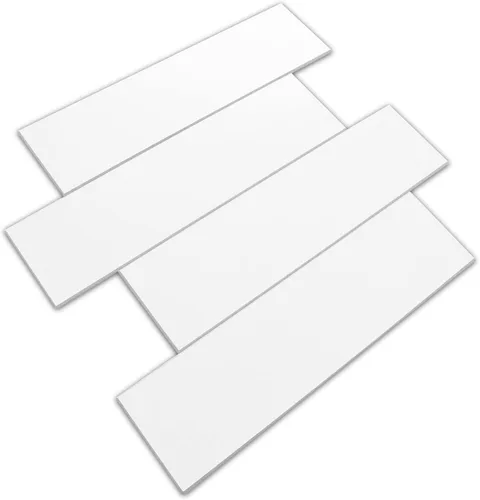 Miniatura 5 de Avant Decor 8 azulejos Azulejos de metro grandes compuestos de piedra Azulejos de cocina para despegar y pegar Azulejos de pared adhesivos