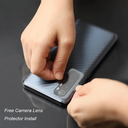 Miniatura 3 de Ibywind Protector de pantalla para Mi Note 10 Lite (2 unidades), película de TPU flexible, con 1 protector de lente de cámara, 1 película trasera