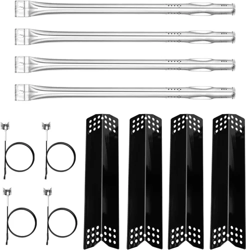Uniflasy Kit de piezas de repuesto para parrilla Expert Grill 720-0789H 4 quemadores de gas propano parrilla de acero porcelana placa de calor