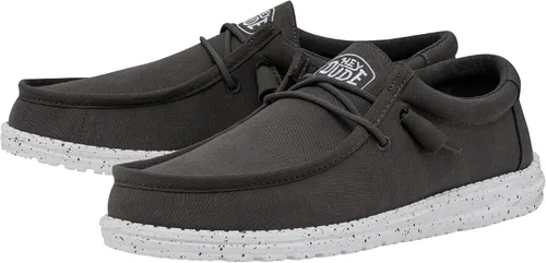 Miniatura 4 de Hey Dude Wally Slub - Zapatos con puntera de mocasín para hombre
