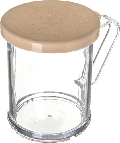 Miniatura 3 de Carlisle FoodService Products 427106 Tapa de polietileno para sal y pimienta solamente, 3.12 pulgadas de diámetro, color beige (caja de 12)