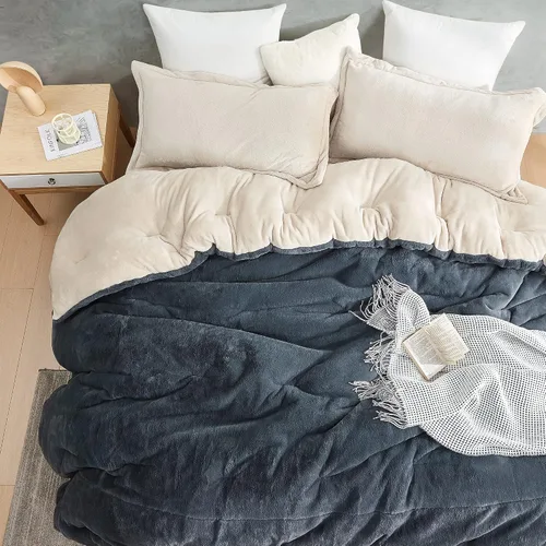 Miniatura 3 de Byourbed Plumpy Pudgy Portly Chunky Bunny - Edredón Coma Inducer® Twin XL - Abedul con semillas de amapola