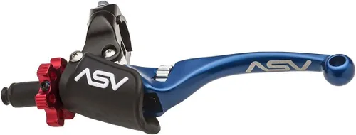 ASV - Palanca de embrague irrompible F4 Quad ATV con PRO Perch # CD F406PX - Azul corto