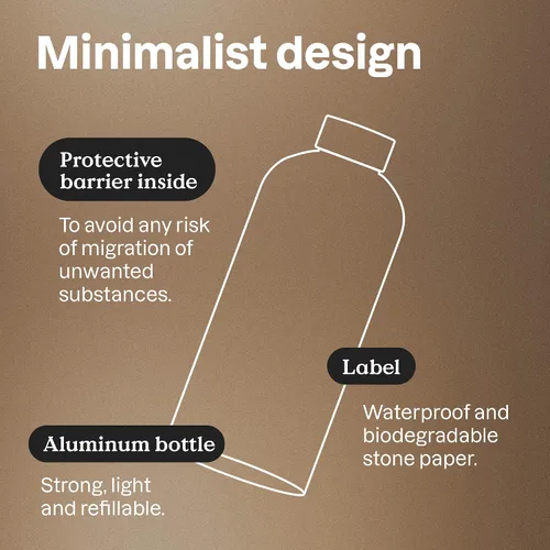 Miniatura 4 de ATTITUDE Suavizante de telas con aceites esenciales, vegano, ingredientes a base de plantas y minerales, HE, botella de aluminio rellenable, 40