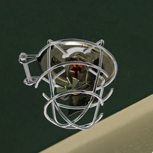 Miniatura 3 de MERRYHAPY Cubierta de cabeza de rociador contra incendios, tipo tornillo, jaula protectora de rociadores, paquete de 2 unidades de 3.14 x 2.75 x
