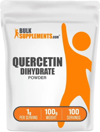 Miniatura 6 de BulkSupplements. com Quercetin Dihydrate Powder - Suplementos de quercetina, fuente de antioxidantes - Vegano y sin gluten, 0.04 oz por porción