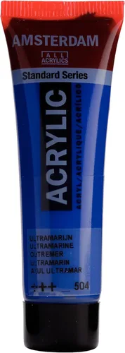 Miniatura 50 de Amsterdam Serie Estándar Tubo de Pintura Acrílica 120ml Azo Naranja 276 (17092762)