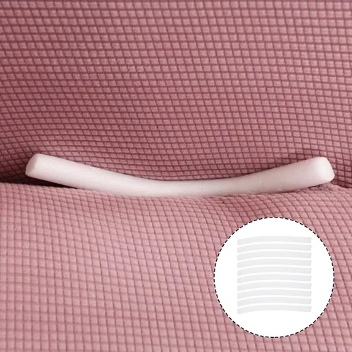 Miniatura 5 de VOSAREA 20 piezas de fundas de sofá con agarres de espuma para funda de sofá, relleno de huecos, tiras de agarre antideslizantes para sillones