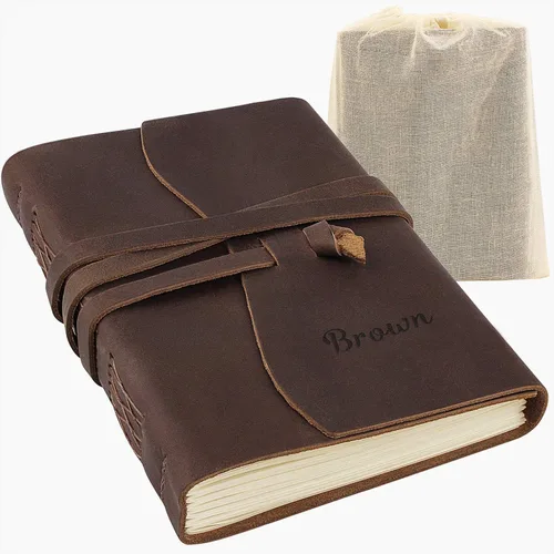 Miniatura 7 de Diarios de cuero personalizados para cuadernos bíblicos cristianos personalizados de 5 x 7 pulgadas, cuaderno de bocetos, diario de viaje, regalos