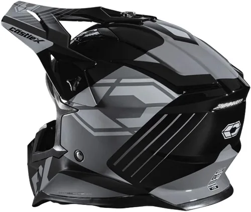Miniatura 2 de Castle X CX200 - Casco de moto Sector (Negro - Pequeño)