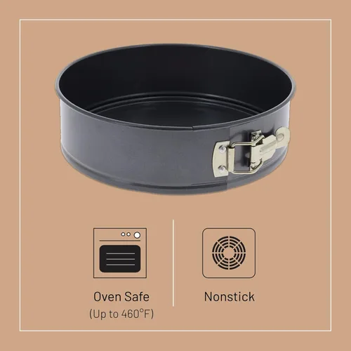 Miniatura 3 de de Buyer Molde para hornear Springform - 8 pulgadas - Perfecto para pasteles, pan y otros productos horneados - Fácil de usar y limpiar - Acabado