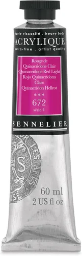 Miniatura 31 de Sennelier Acrílico para artistas extrafinos, 2.0 fl oz, luz verde cromo S3