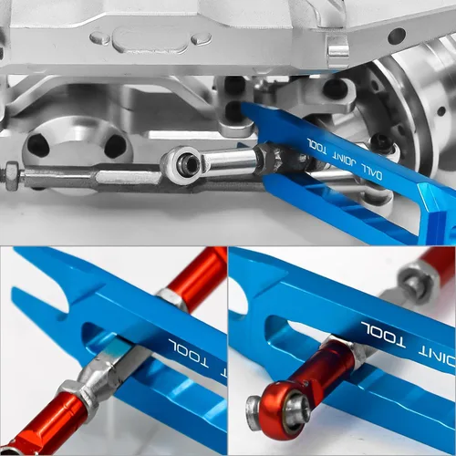 Miniatura 2 de GOUPRC Alicates de cabeza de bola multifunción de aleación de aluminio, alicates de tornillo con llave amortiguadora para camión de automóvil RC 1/8