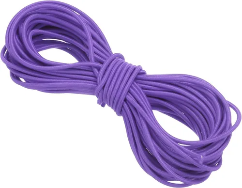 Miniatura 19 de PATIKIL Cuerda elástica elástica de 109 yardas (328.1 ft), cuerda elástica pesada de 0.059 in, albaricoque para manualidades, correas de gancho