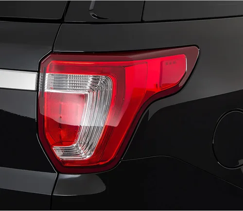Miniatura 5 de FIONE Para Ford Explorer Conjunto de luz trasera 2016 2017 2018 2019 freno trasero lámpara policía interceptor utilidad luces traseras reemplazo