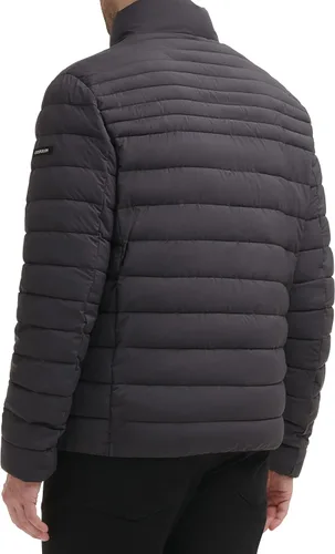 Miniatura 3 de Calvin Klein Abrigo acolchado con cremallera completa para hombre