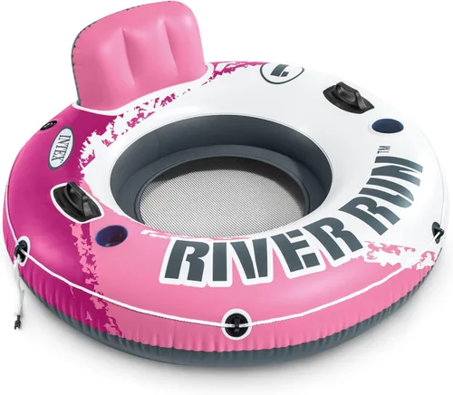 Miniatura 10 de Intex 58854EP River Run Connect Salón flotante inflable: respaldo cómodo - Portavasos incorporado - Asas duraderas - Conectores fáciles de usar