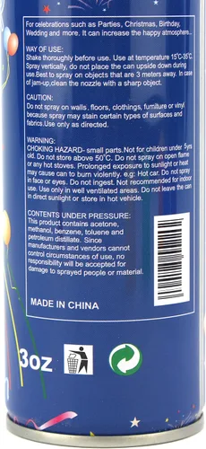 Miniatura 7 de Party Streamer - Cuerda en aerosol en una lata para niños, suministros de fiesta para niños, perfecto para fiestas/eventos, 2 cajas de 24 latas