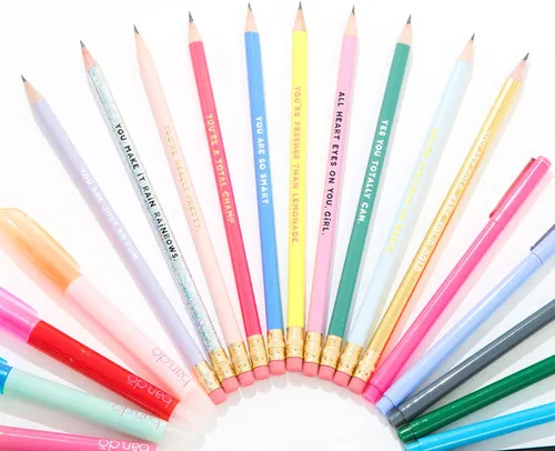 Miniatura 5 de Ban.do - Juego de lápices de colores para escribir de 10 unidades, lápices de grafito #2 preafilados para adultos de la escuela/oficina, lápices